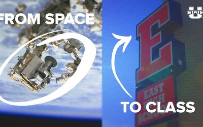 Aggie physicists collaborate with Salt Lake City's East High teens to develop a machine learning model for direct-from-space atmospheric waves analysis.