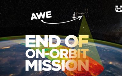 AWE end of on-orbit mission video by Taylor Emerson, Digital Journalist, University Marketing & Communications