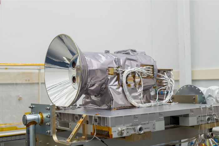 The AWE flight instrument on the ExPRESS Payload Adapter (ExPA).  